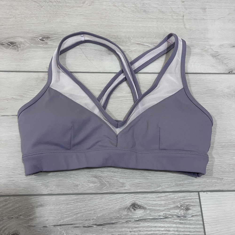 ALO Yoga Sport Bra Lavender size S